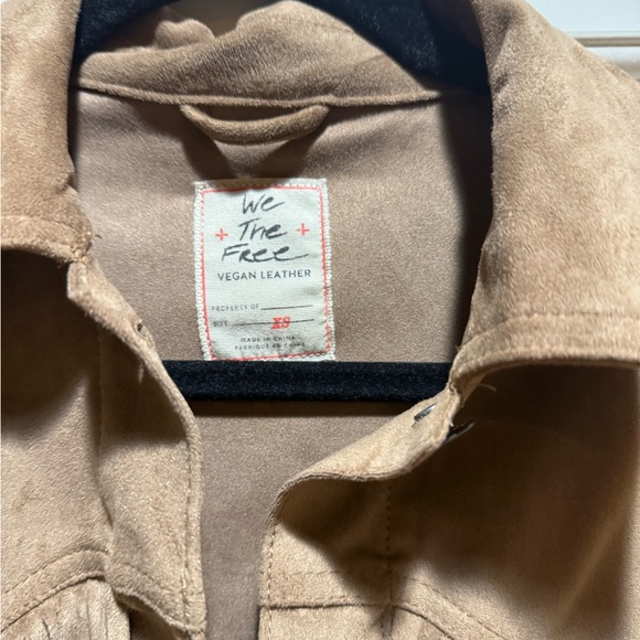 We The Free Brown Fringe Utility Jacket - Picture 3 of 5